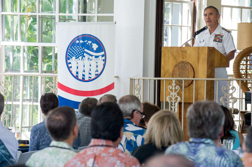 U.S. Navy Adm. Harry Harris, Commander Of Pacific Command, - NARA ...