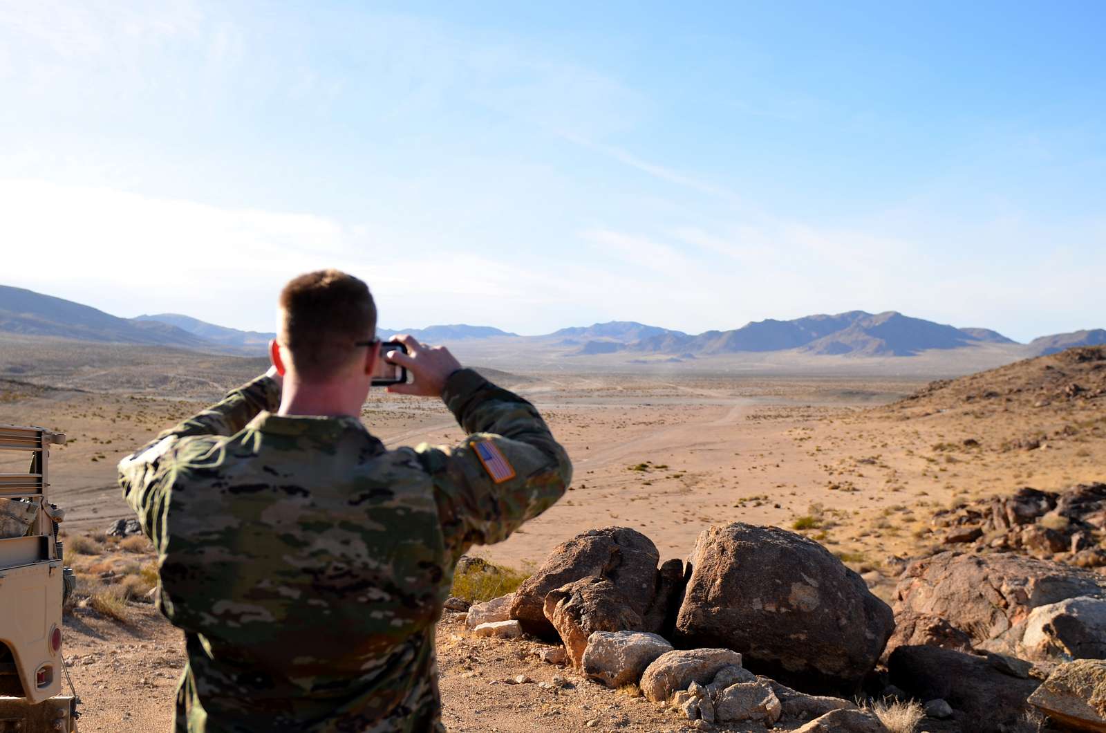 56th Stryker Brigade Combat Team At The National Training - NARA ...