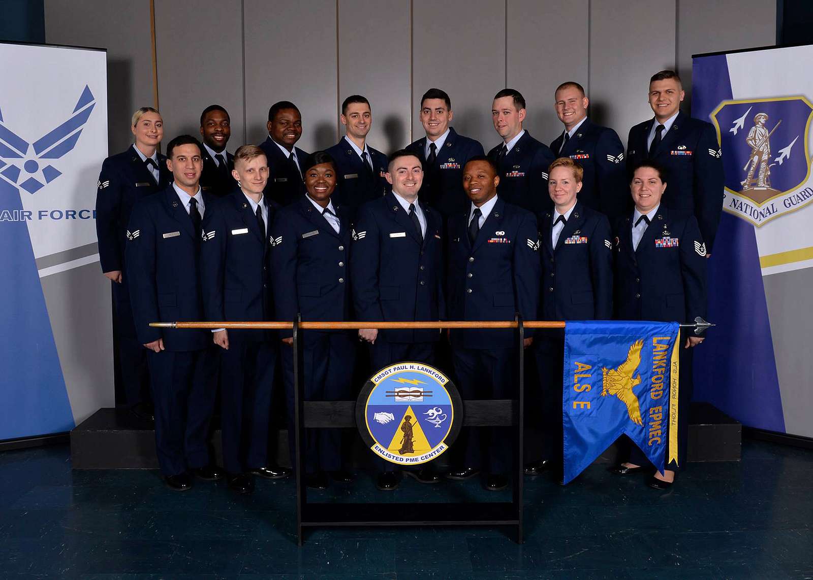 Airman Leadership School Class 18-4, E-flight At The - NARA & DVIDS ...