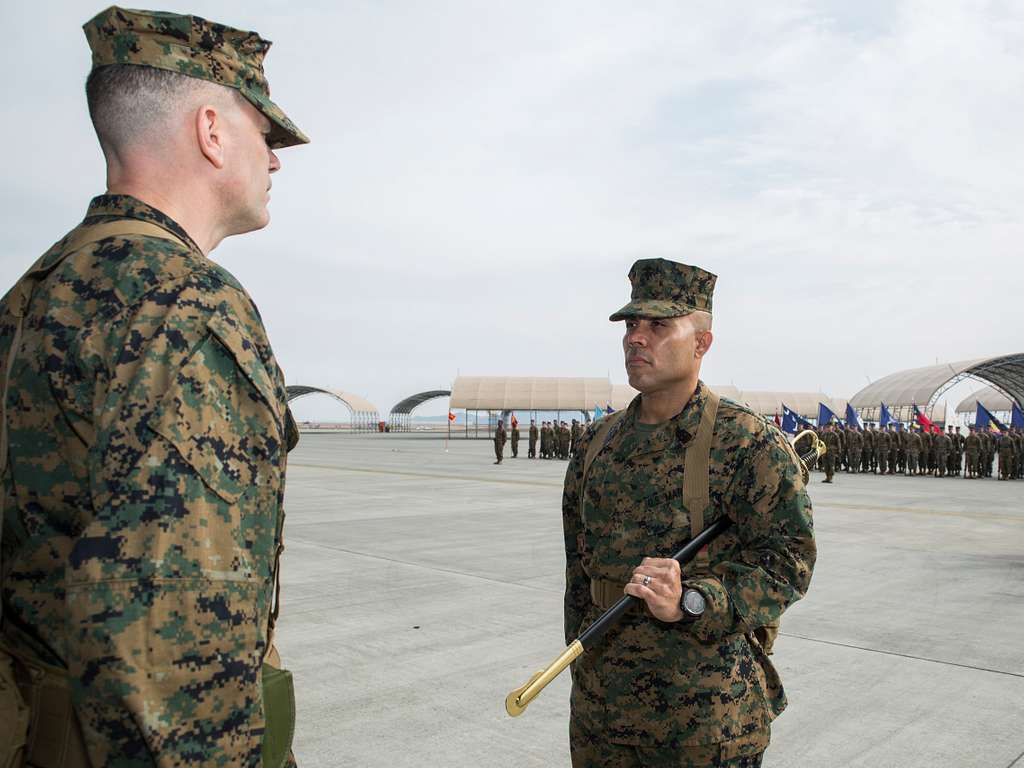 U.S. Marine Corps Sgt. Maj. Edwin Mota, outbound sergeant - NARA ...