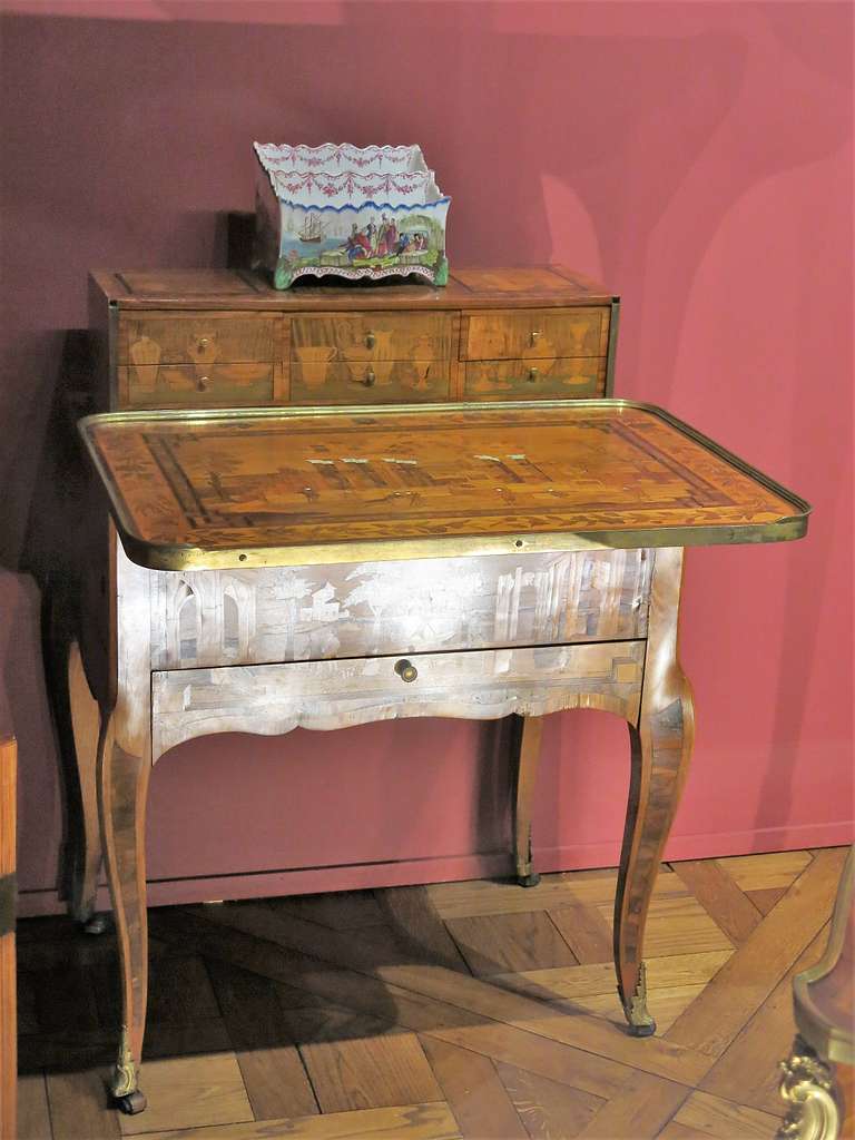 Gilles Joubert, Writing table (bureau plat), French, Paris