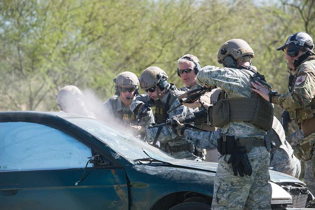 Emergency Services Team from the 802nd Security Readiness - NARA ...