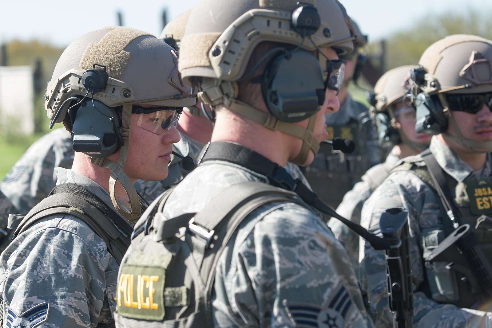 Emergency Services Team from the 802nd Security Readiness - NARA ...