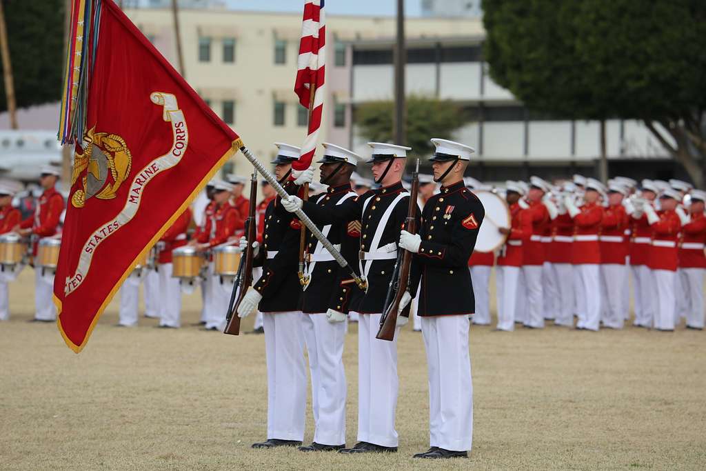 COLOR GUARD PLATOON