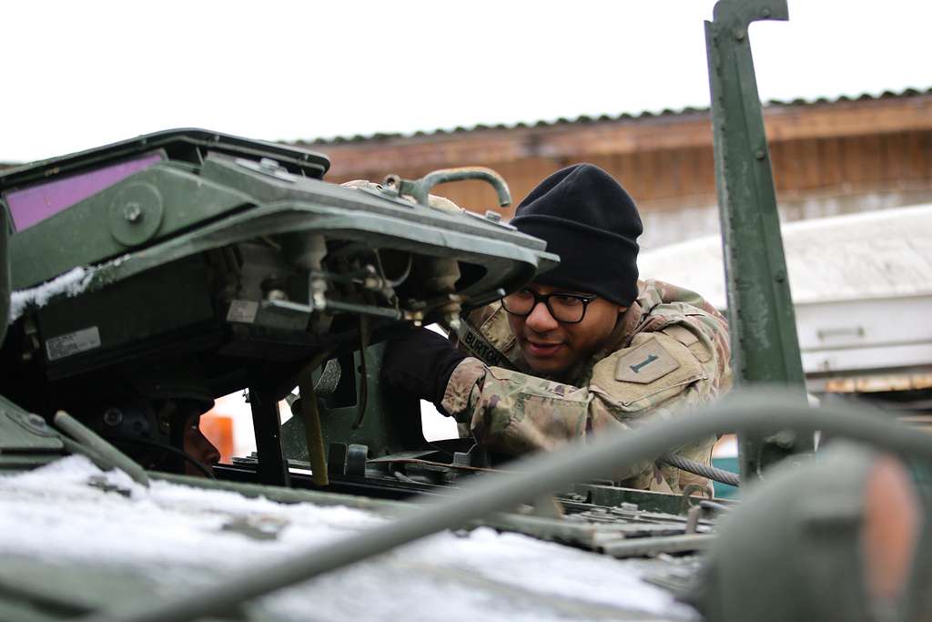 Spc. Brandon Burton a Bowie Maryland native and a NARA DVIDS