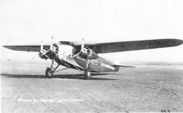 Fokker America  Western Air Express - PICRYL - Public Domain Media  Search Engine Public Domain Search
