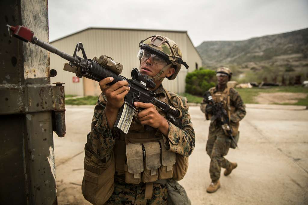 A Marine with Kilo Company, 3rd Battalion, 4th Marine - NARA & DVIDS ...