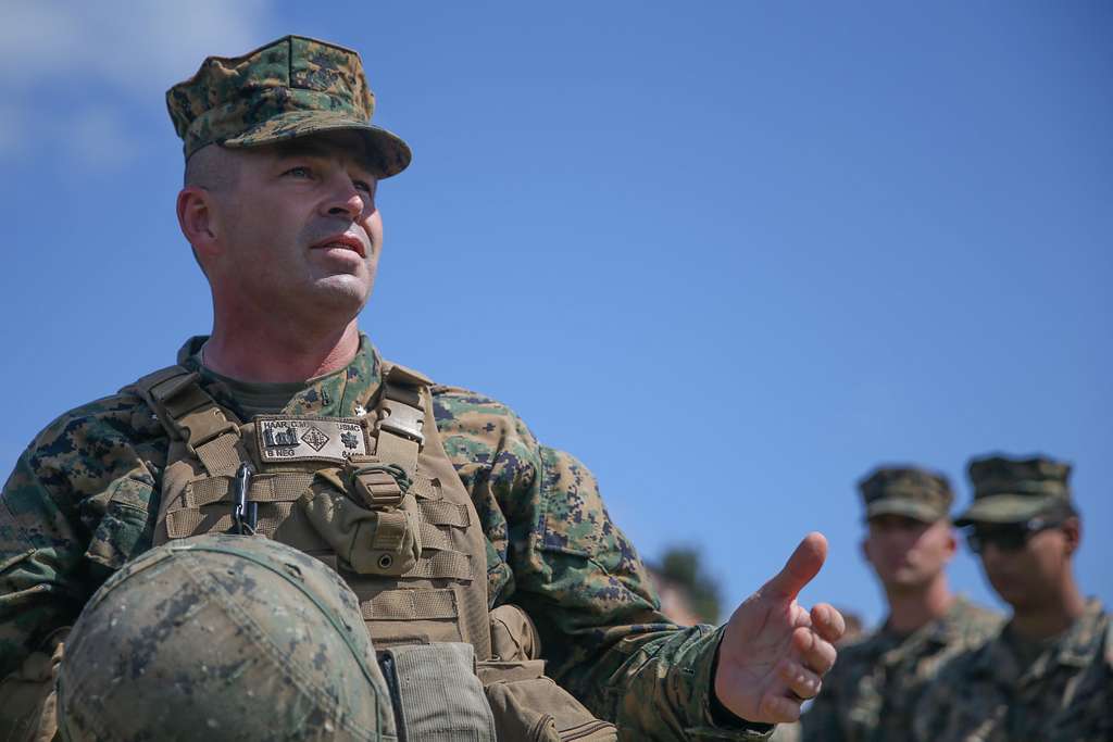 U.S. Marine Corps Lt. Col. Christophe Haar, commanding - PICRYL Public ...