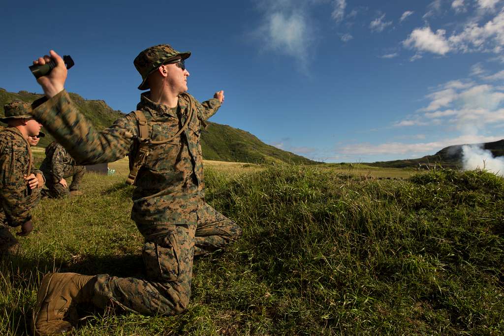 U.S. Marine Corps Pfc. Brody McCoy an assaultman with PICRYL