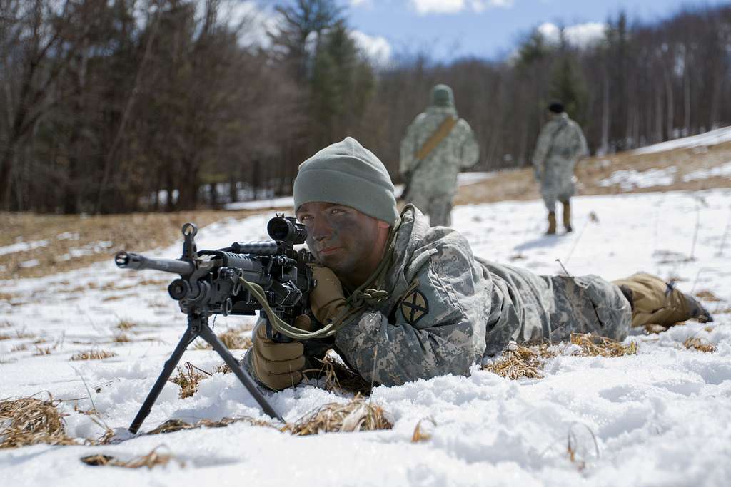 U.S. Army Pfc. Colin Soucy, an infantryman, Charlie - NARA & DVIDS ...