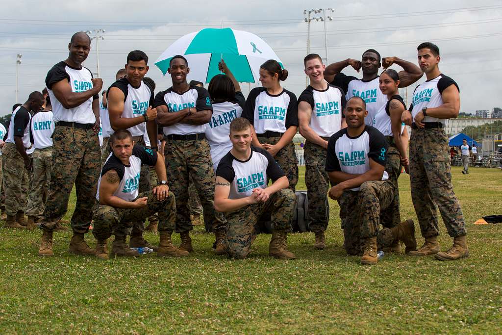 13 Marines sailors airmen soldiers compete to raise awareness