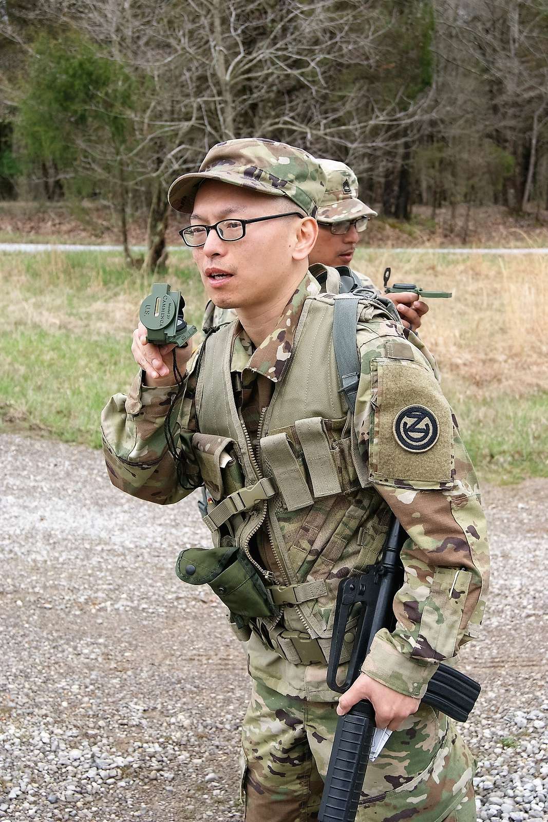 Sgt. 1st Class Chung Kai Yang, with the 98th Battalion, - NARA & DVIDS ...