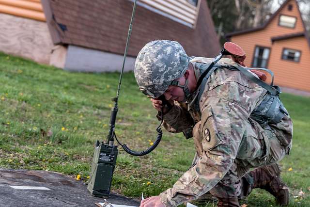 Spc. Torin Samples, An Indirect Fire Infantryman With - NARA & DVIDS ...