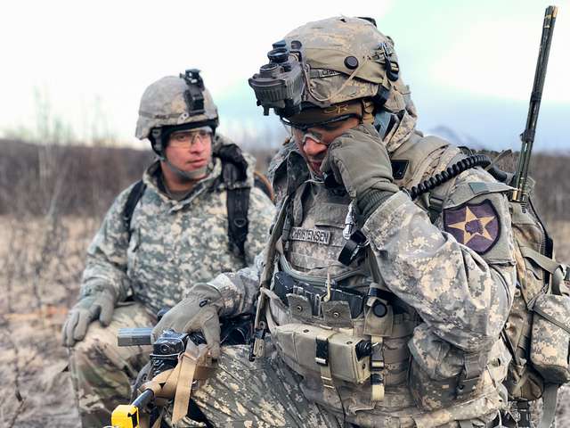 Staff Sgt. Tori Christensen, a 7th Infantry Division - PICRYL Public ...