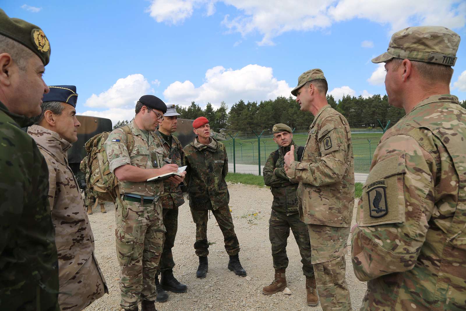 Col. James Bartholomees, Commander of 173rd Infantry - NARA & DVIDS ...