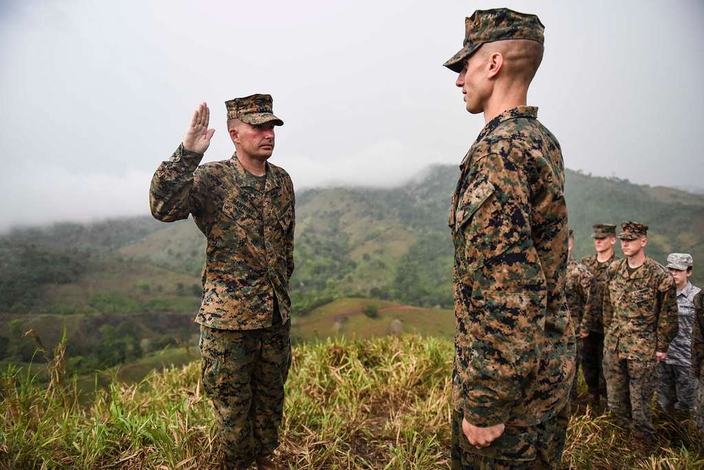 U.S. Marine Sgt. Maj. Carlos A. Reina, current Senior - PICRYL