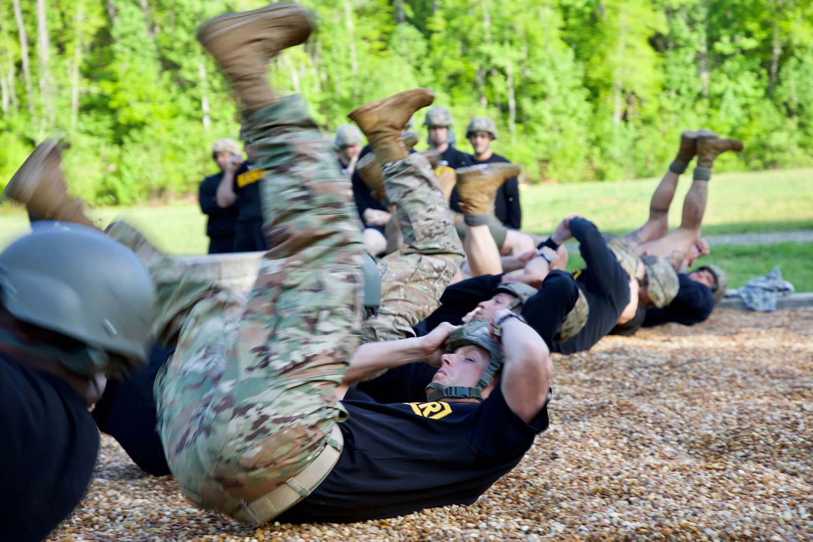 A group of U.S. Army Rangers, assigned to the 5th Ranger - NARA & DVIDS ...