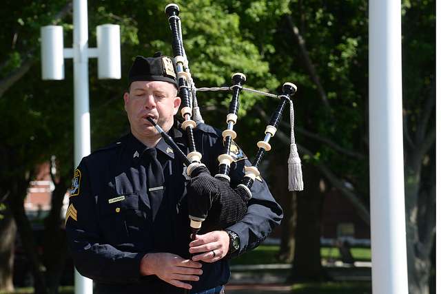 Sgt. Jeremy Christensen, Omaha Police Department, plays - PICRYL ...