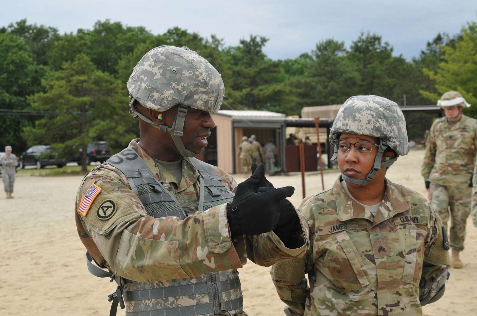 Command Sgt. Maj. Ronnie Farmer, command sergeant - NARA & DVIDS Public ...