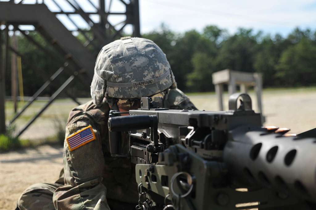 Capt. Jamika Bryant, Commander of headquarters and headquarters company,  335th Signal Command (Theater), returns from an M16 rifle qualification  range at Joint Base McGuire-Dix-Lakehurst, New Jersey. Lightning Strike 18  is the two-week