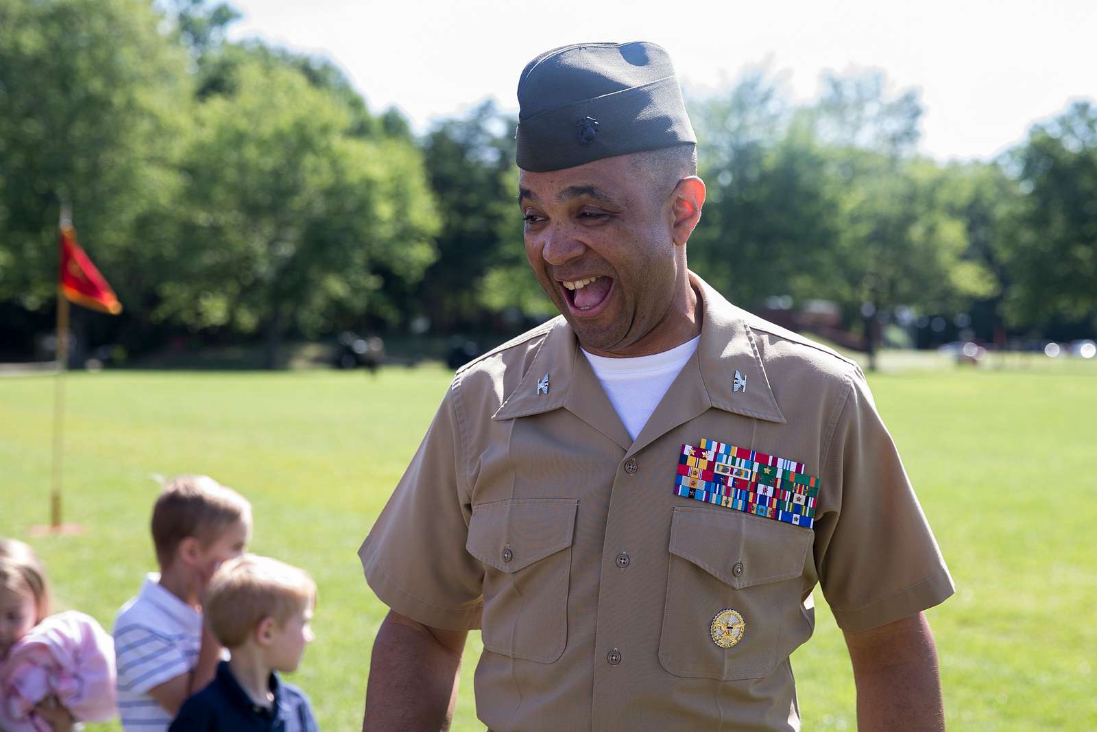 U.S. Marine Corps Col. David Everly, commanding officer, - NARA & DVIDS ...