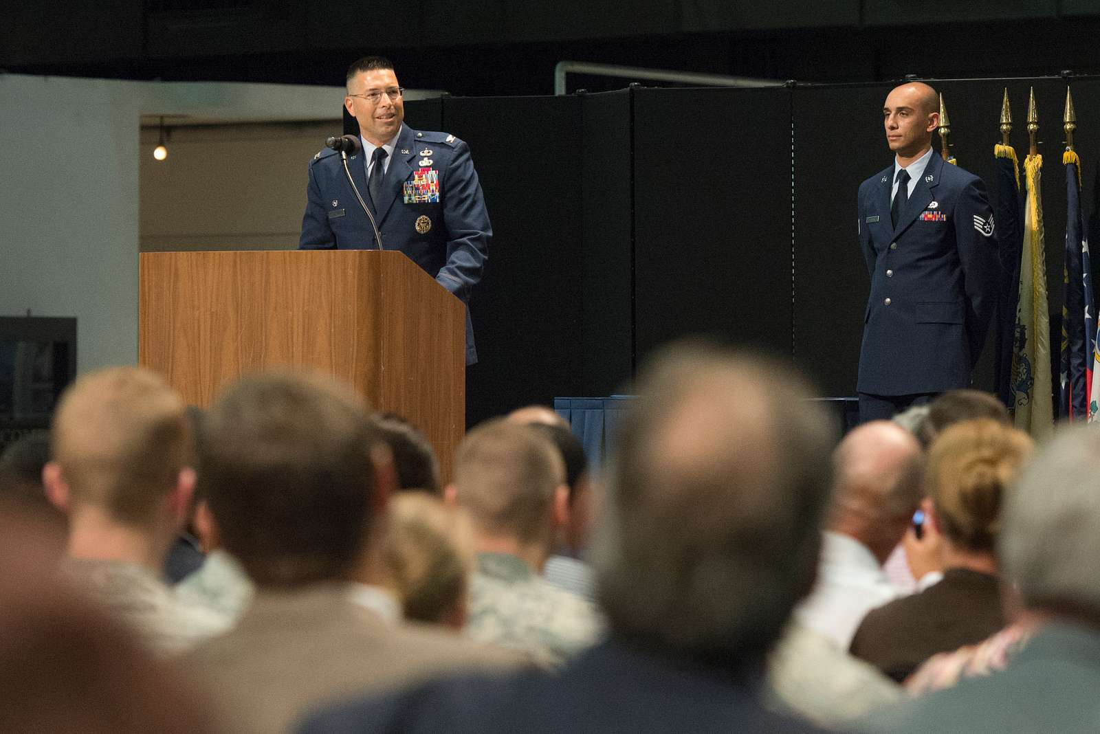 Col. Thomas Sherman, 88th Air Base Wing commander, - NARA & DVIDS ...