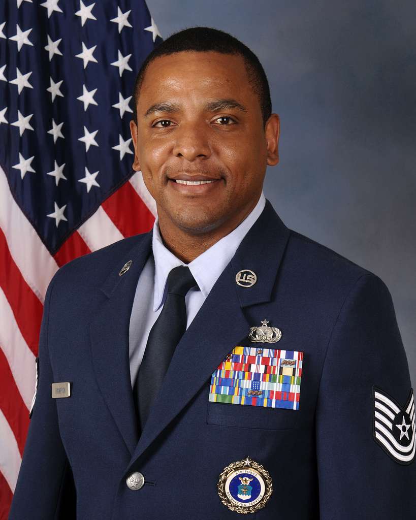 Official photo of Air Force Tech Sgt. Jeron Hampton - NARA & DVIDS ...