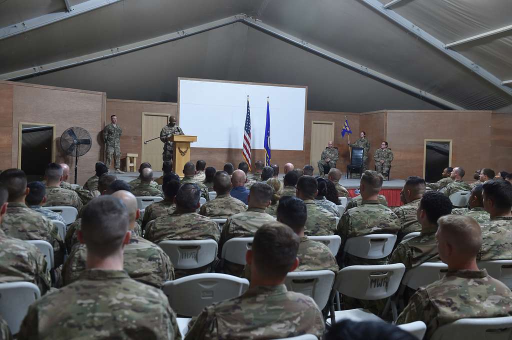 Lt. Col. Charlie Grover, 407th Expeditionary Communications - PICRYL ...