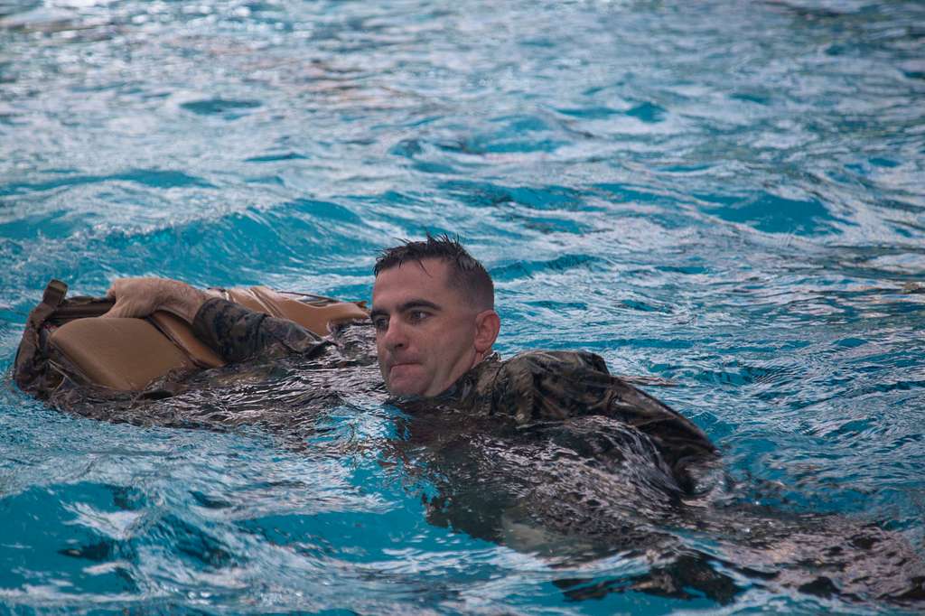 A Marine with Headquarters and Support Battalion, Marine - NARA & DVIDS ...