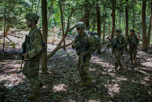 Cadets demonstrate platoon movements and land navigation - NARA & DVIDS ...