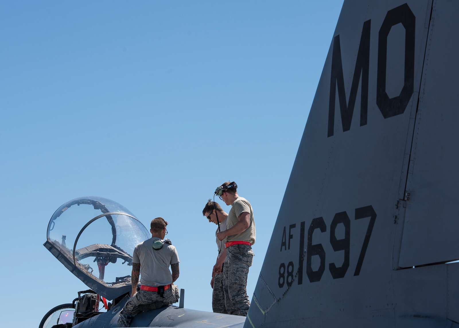 F-15Es from the 366th Fighter Wing, Mountain Home Air - NARA & DVIDS ...