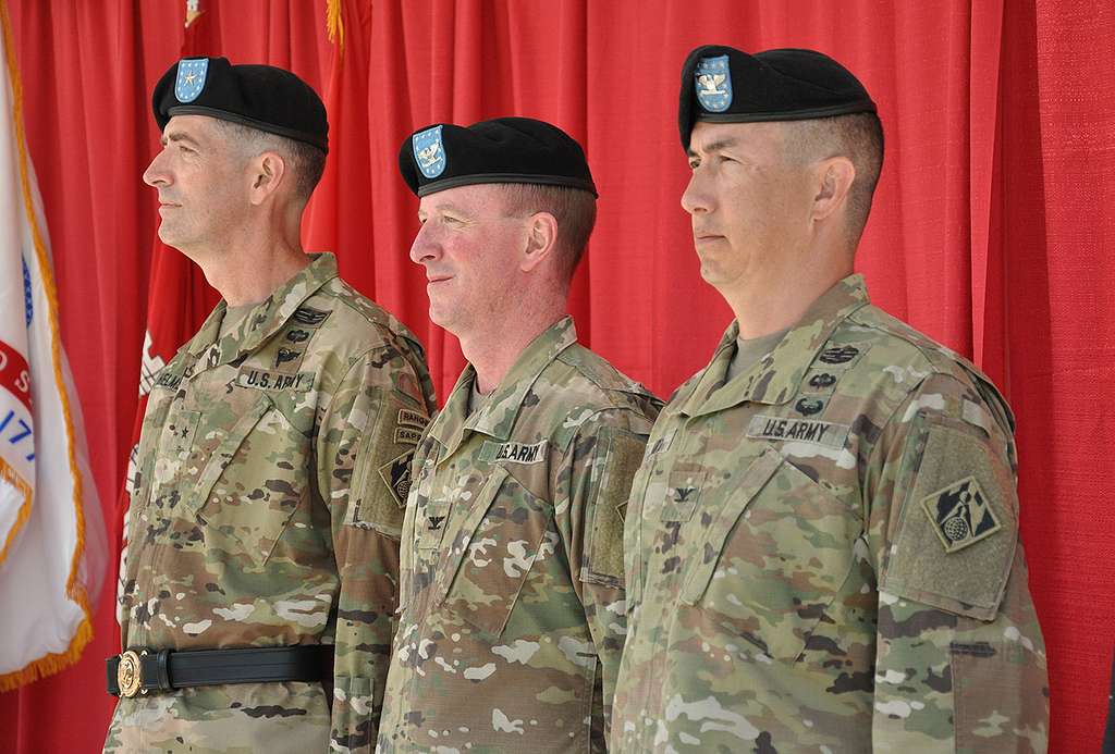 From left to right, Brig. Gen. Pete Helmlinger, U.S. - NARA & DVIDS ...