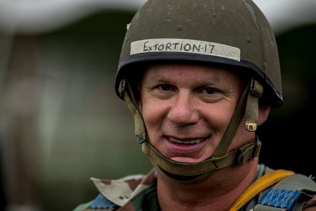 A South African Paratrooper Smiles During Leapfest - Nara & Dvids 