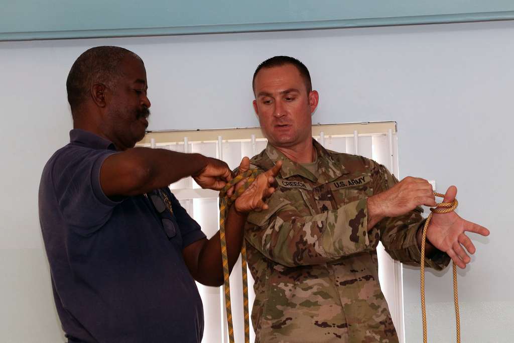 Sgt. 1st Class Robby E. Creech with the Florida National - NARA