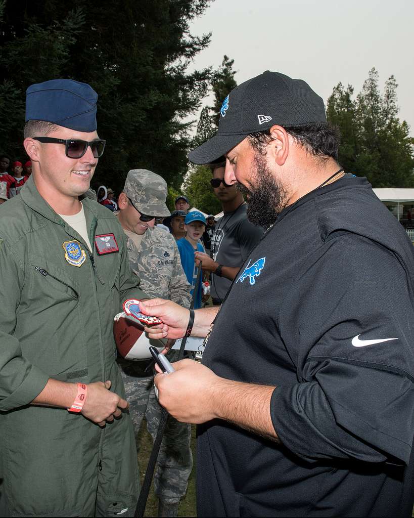 Detroit lions sales military hat