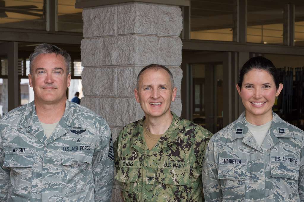 (from left) U.S. Air Force Senior Master Sgt. James - PICRYL - Public ...