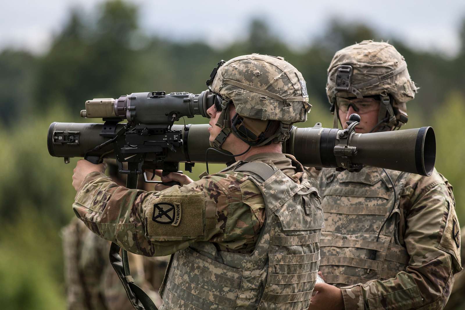 A Soldier from 2nd Battalion, 22nd Infantry Regiment, - NARA & DVIDS ...