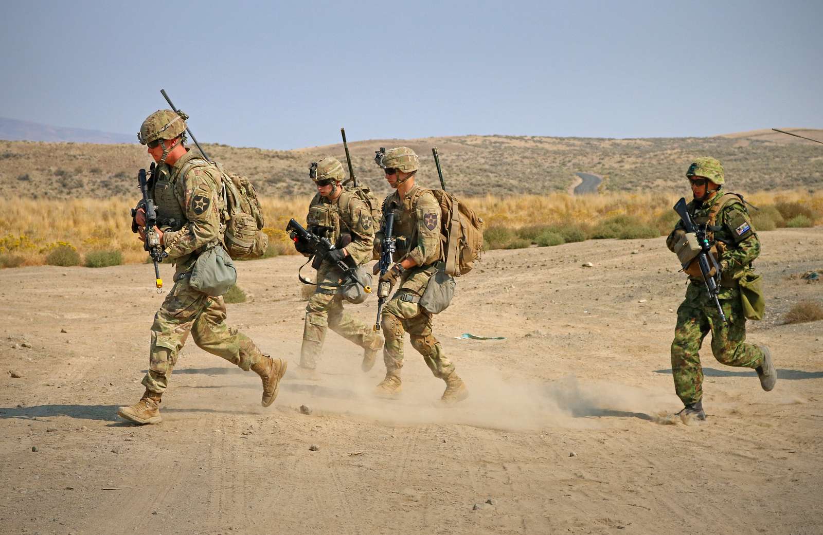 Soldiers From 1st Battalion 17th Infantry Regiment Nara And Dvids