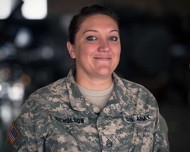 U.S. Army Staff Sgt. Jessica Nicholson, a CBRN specialist - NARA ...