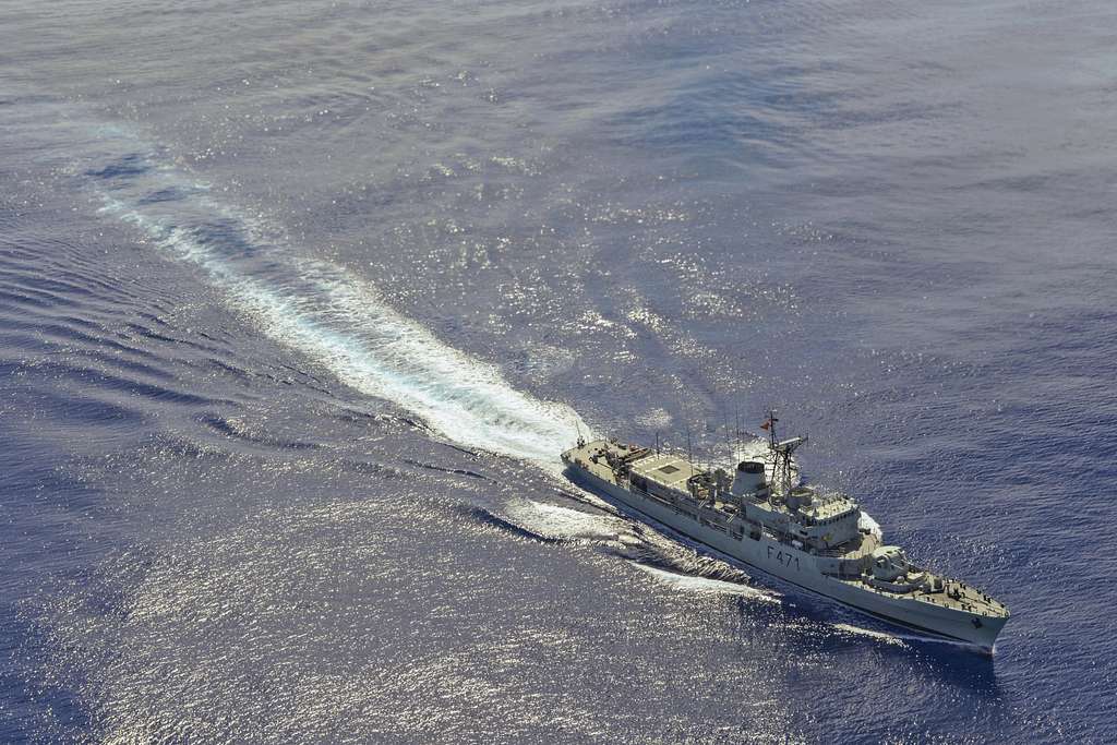 Portuguese Naval patrol vessel, “NRP Tejo,” responds - NARA & DVIDS ...