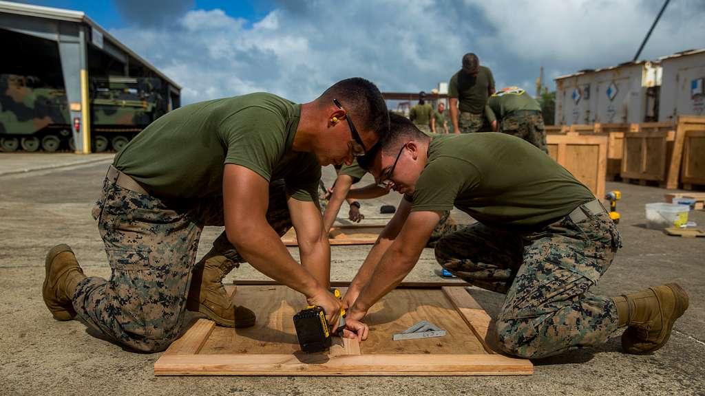 U.S. Marines with Combat Engineer Platoon, Combat Assault - NARA ...