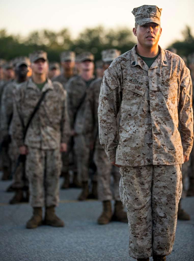 SSgt. Robert J. Porras, senior drill instructor with - PICRYL - Public ...