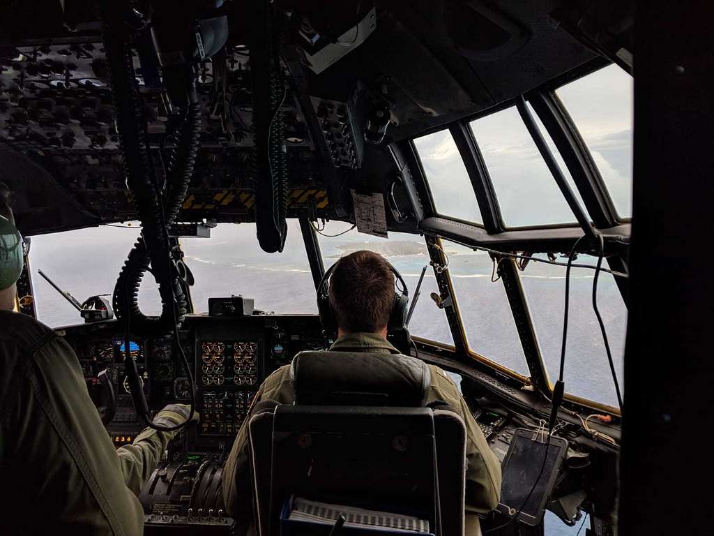 A Coast Guard Hc 130 Hercules Aircrew From Air Station Nara And Dvids