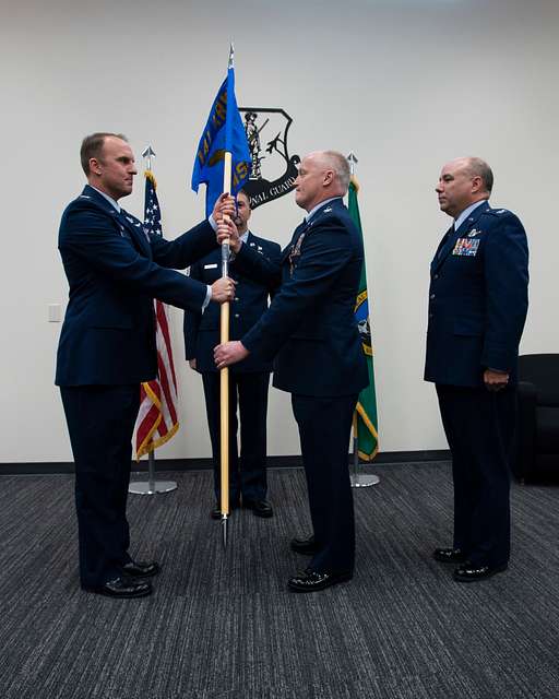 Col. Johan Deutscher, 141st Air Refueling Wing commander, - NARA ...