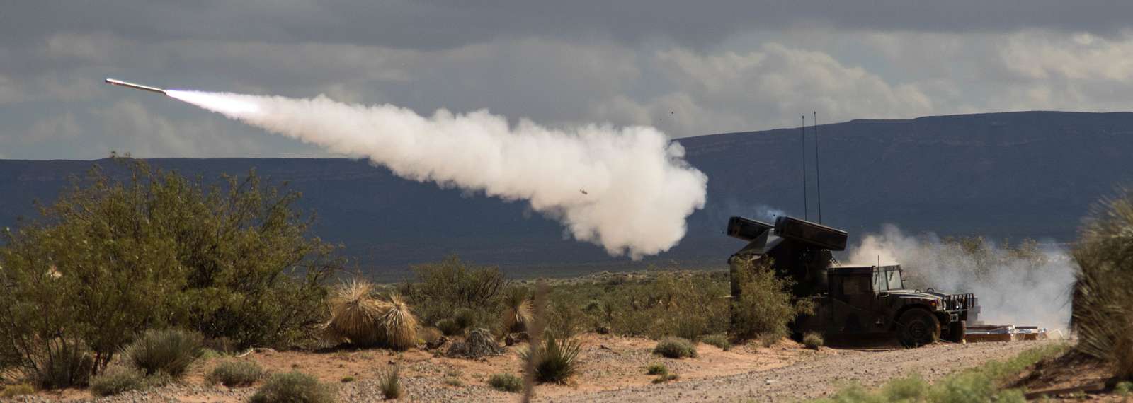 An Avenger Weapon System fires at a live-fire short-range - NARA ...