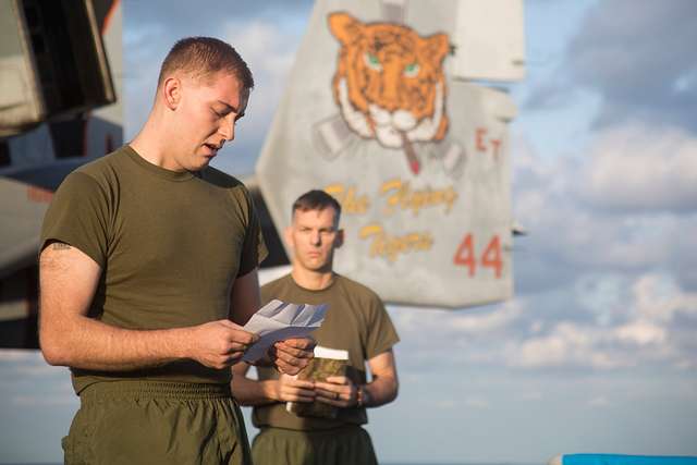 U.S. Marine Sgt. Maj. Carlos A. Reina, current Senior - PICRYL