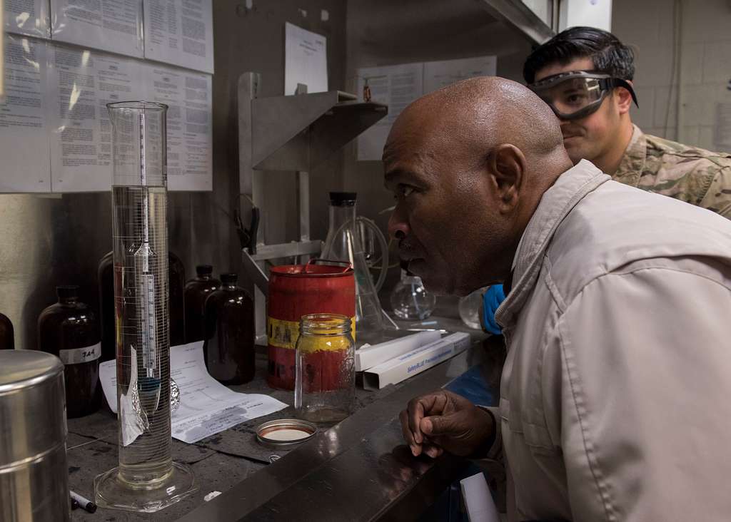 James Ruffin, Academy of Hampton science teacher, and - NARA