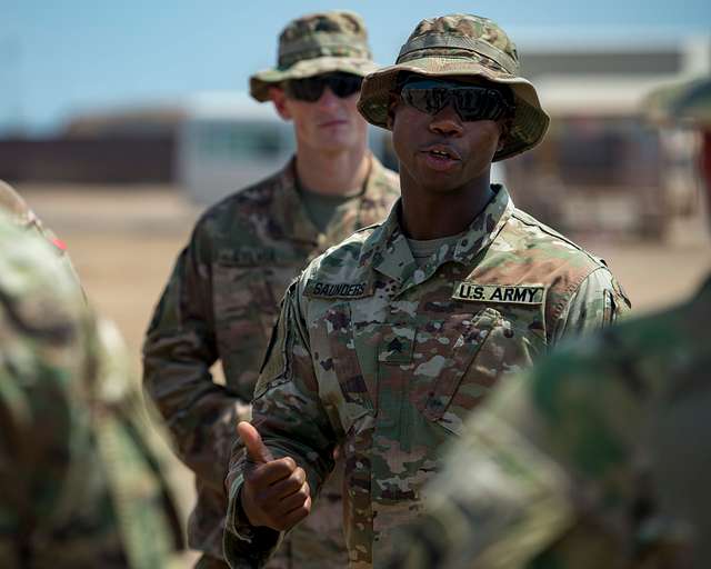 CAMP LEMONNIER, Djibouti - Forward-deployed Army Sgt. - PICRYL Public ...