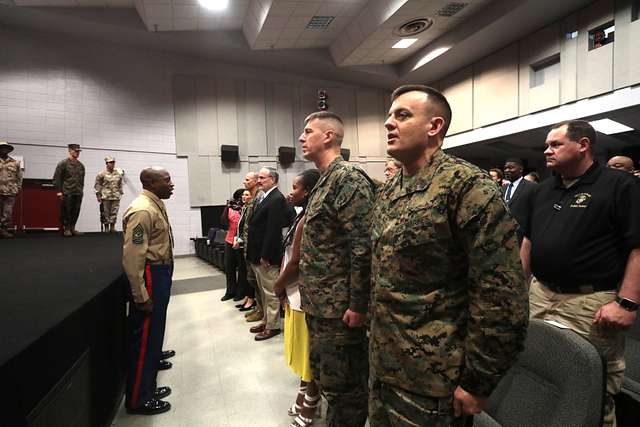 Marine Corps Logistics Base Albany Held The Traditional - NARA & DVIDS ...