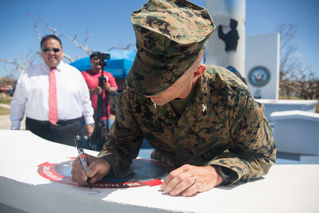 Col. Robert Brodie commanding officer of the 31st PICRYL